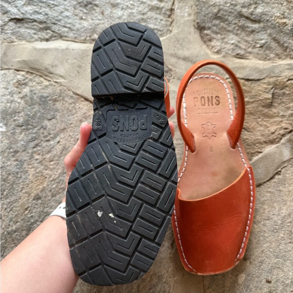 Avarcas USA pons leather sandals - Picture 4 of 4